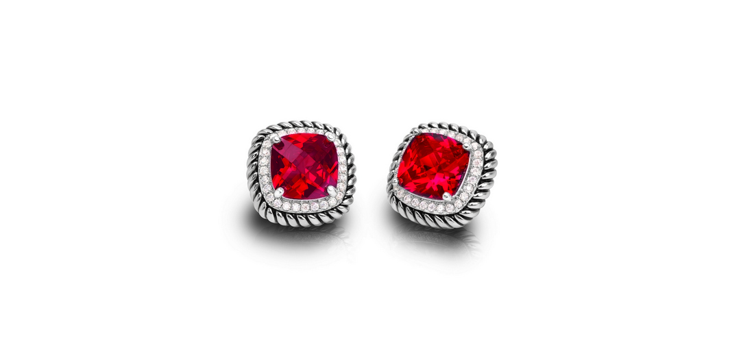 Crimson Radiance Earrings Crimson Radiance Earrings